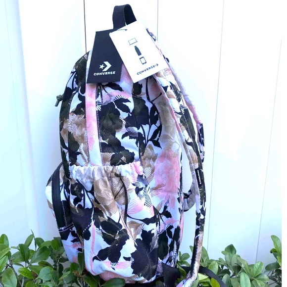 Converse Go Backpack Print Cream Women’s AUTHENTIC - Picture 5 of 8